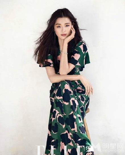 全智贤《ELLE》最新写真慵懒迷人女神气质_图-1