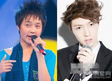 exo张艺兴整容前后照片曝光疑似削骨垫鼻_图-7