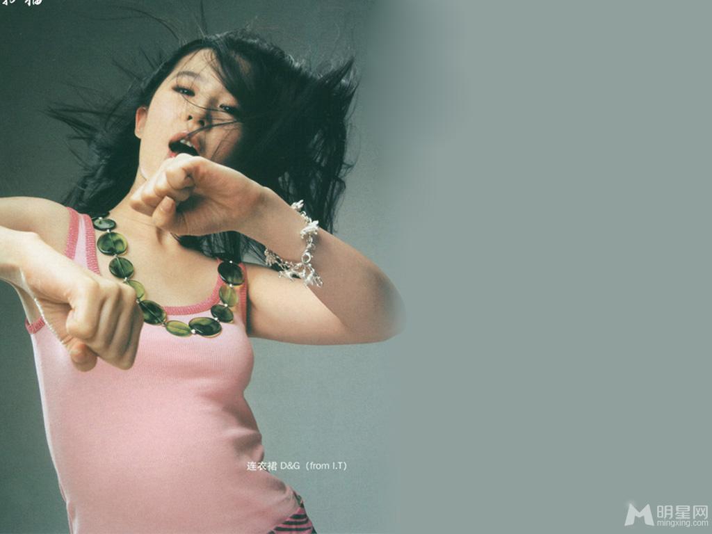 刘亦菲时尚《娇点》杂志写真旧照可爱甜美迷人气质_图-11