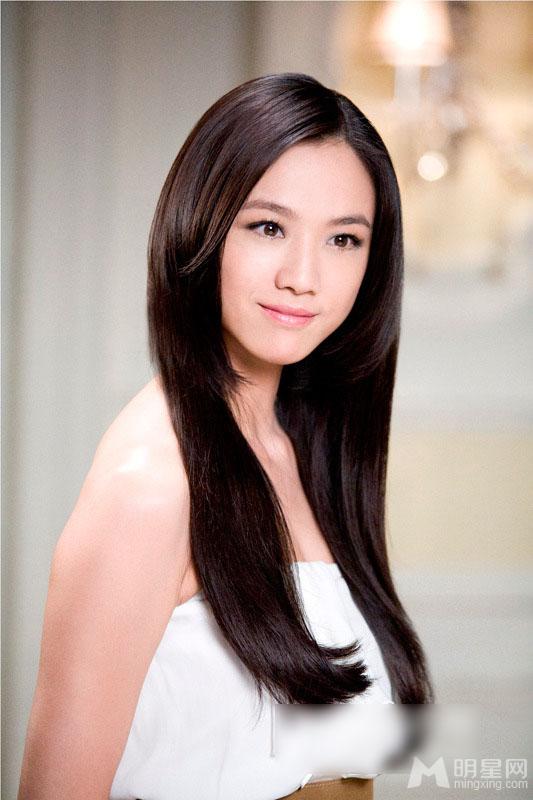 汤唯长发飘飘长裙性感写真_图-9