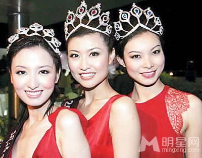 张萌整容前后选美冠军被曝光整容_图-1
