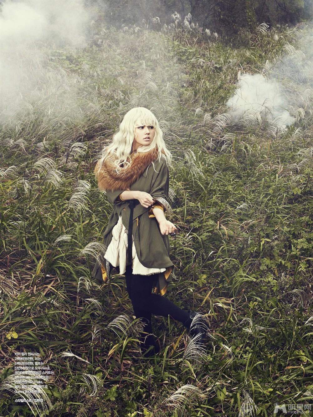 韩佳人变身白发魔女造型完美写真_图-8