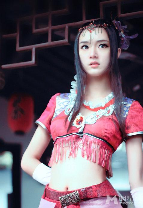 陈丹婷清纯唯美古装写真散发娇弱迷人风情_图-6