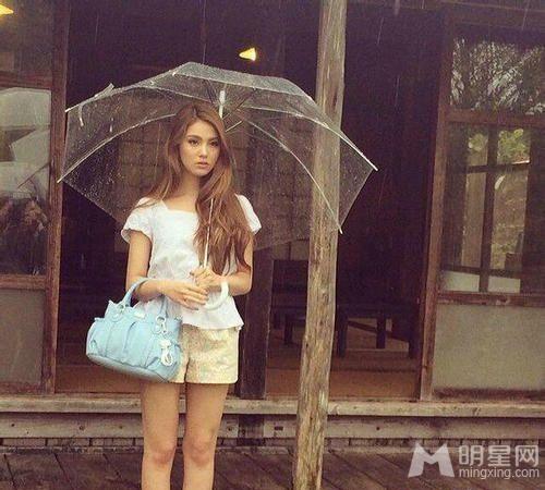 周杰伦新娘昆凌写真美图18岁嫩模性感诱惑_图-8