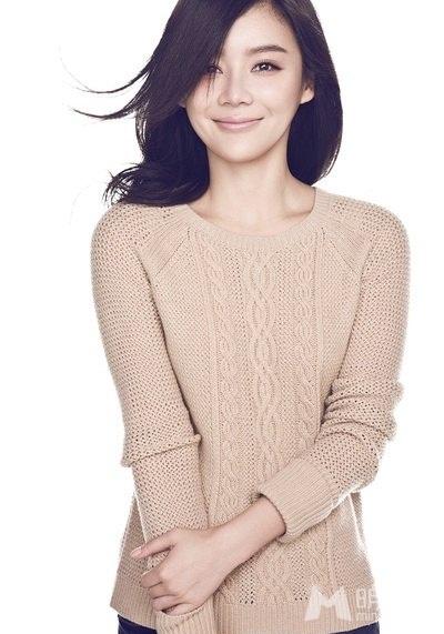 袁姗姗户外写真清晰淡雅唯美_图-12