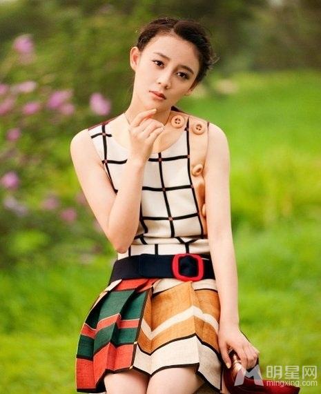 袁姗姗户外写真清晰淡雅唯美_图-10