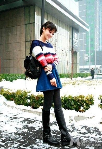 袁姗姗户外写真清晰淡雅唯美_图-11