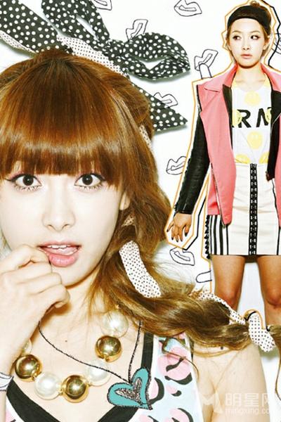 F(x)HotSummer专辑宋茜性感红裙写真图片_图-12