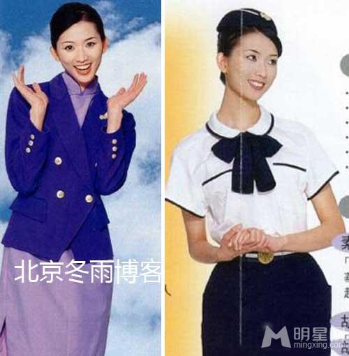 第一名模林志玲19年前空姐照曝光青涩惹人怜_图-2