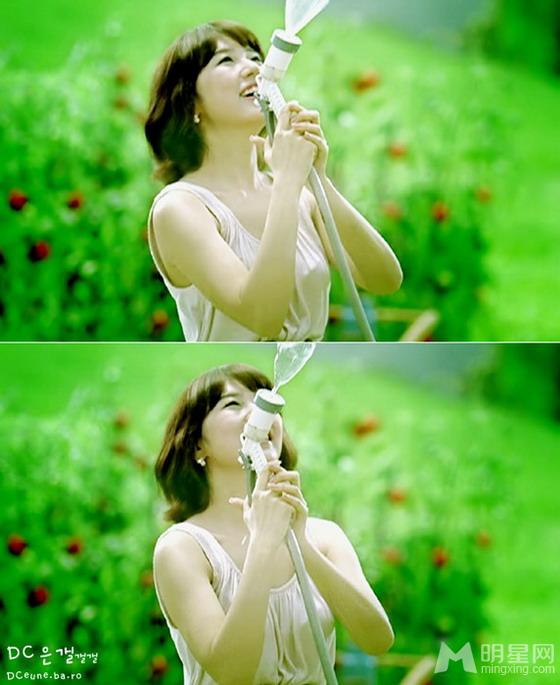 尹恩惠果园俏皮甜美写真娇俏可爱小女生_图-9