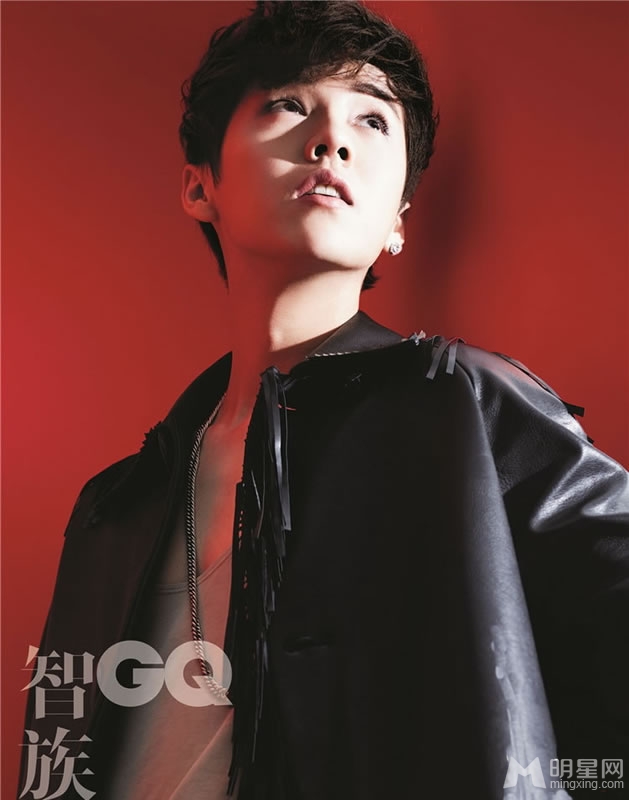 鹿晗登《GQ》杂志封面新生代偶像势力_图-4