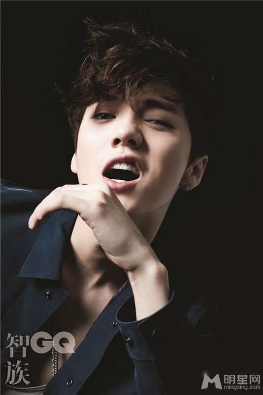 鹿晗登《GQ》杂志封面新生代偶像势力_图-6