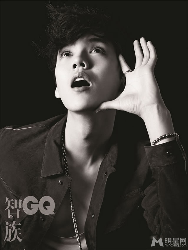 鹿晗登《GQ》杂志封面新生代偶像势力_图-2