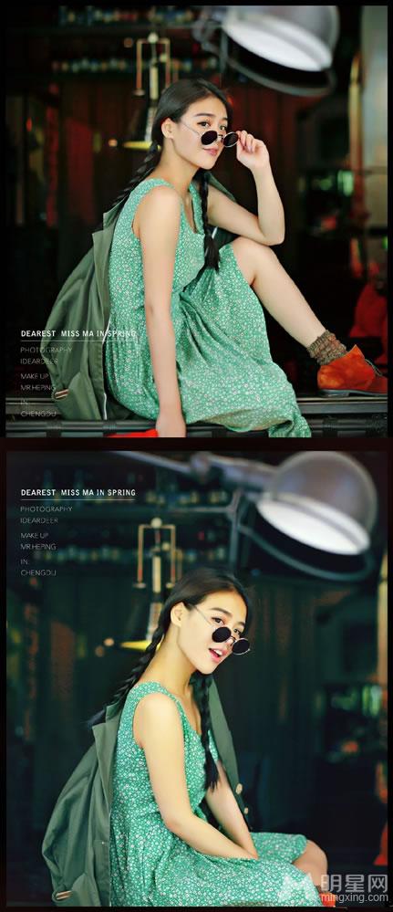 电影《左耳》马思纯文艺写真演绎绿吧啦_图-8