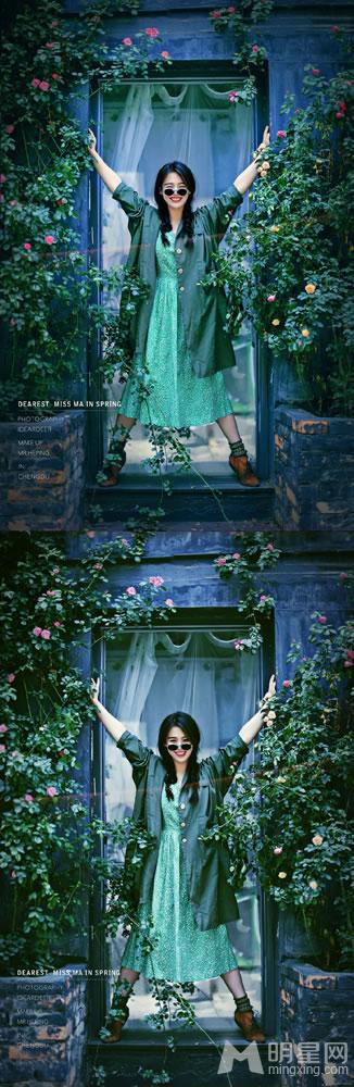 电影《左耳》马思纯文艺写真演绎绿吧啦_图-4