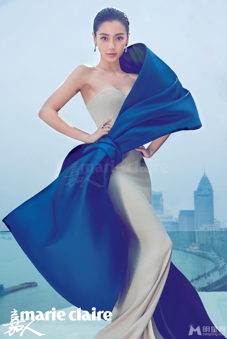 Angelababy唯美写真美丽迷人如花绽放_图-14