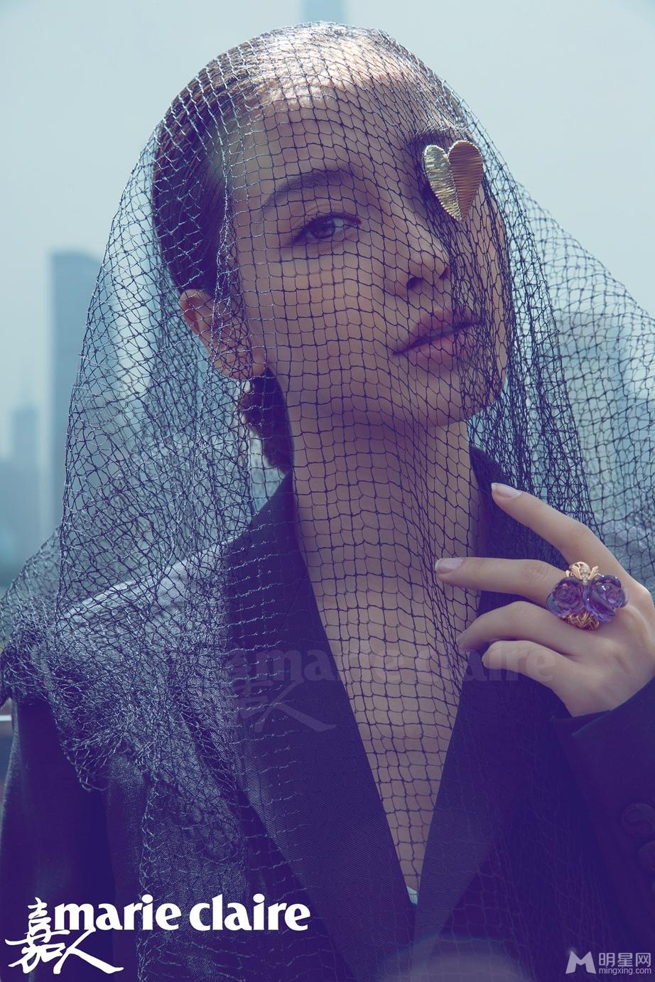 Angelababy唯美写真美丽迷人如花绽放_图-4