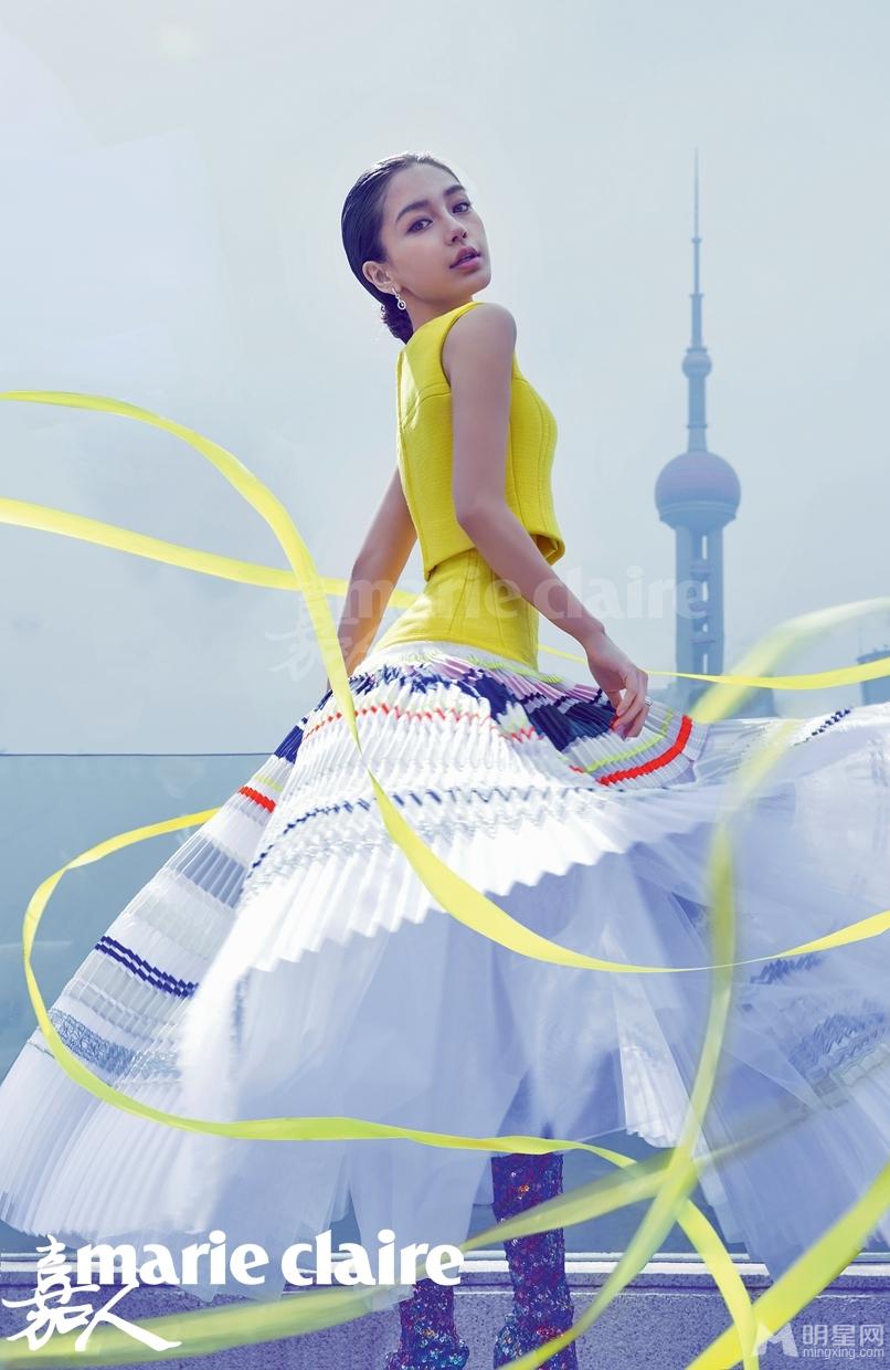 Angelababy唯美写真美丽迷人如花绽放_图-8