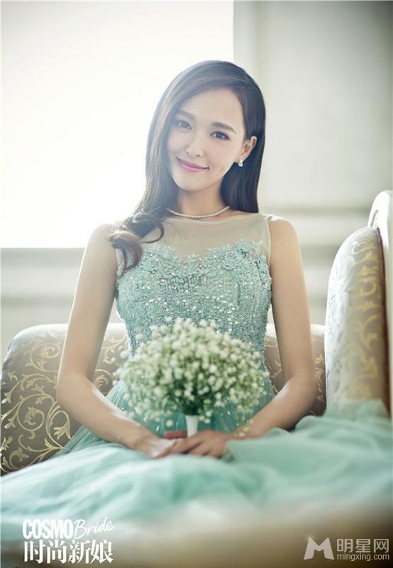 唐嫣再登《时尚新娘》纯白婚纱美艳性感_图-12