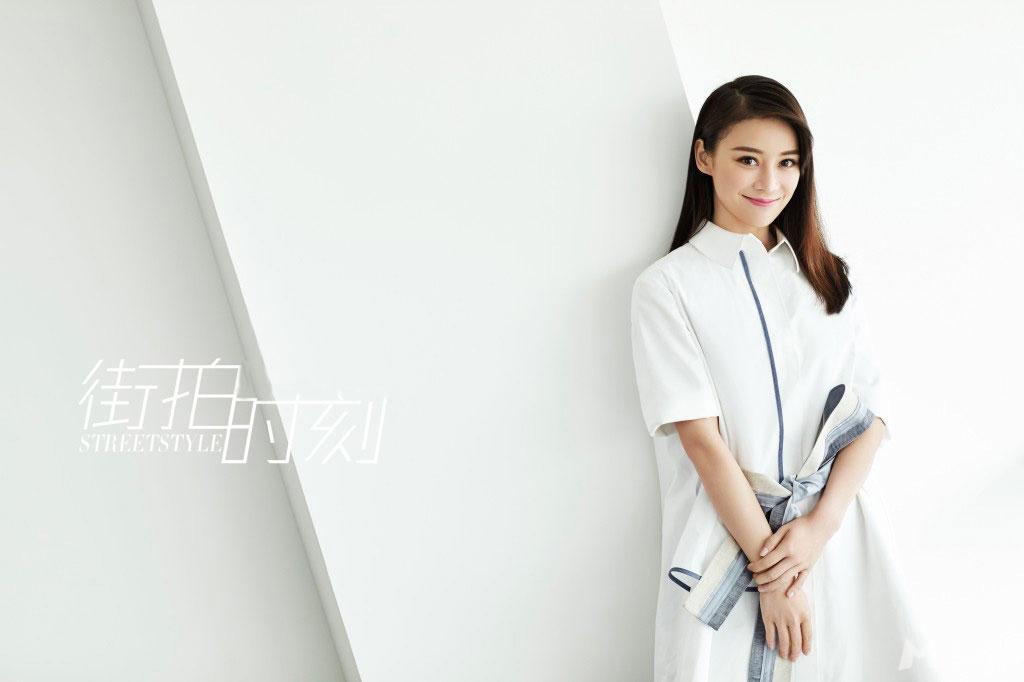 袁姗姗写真尽显知性优雅_图-5