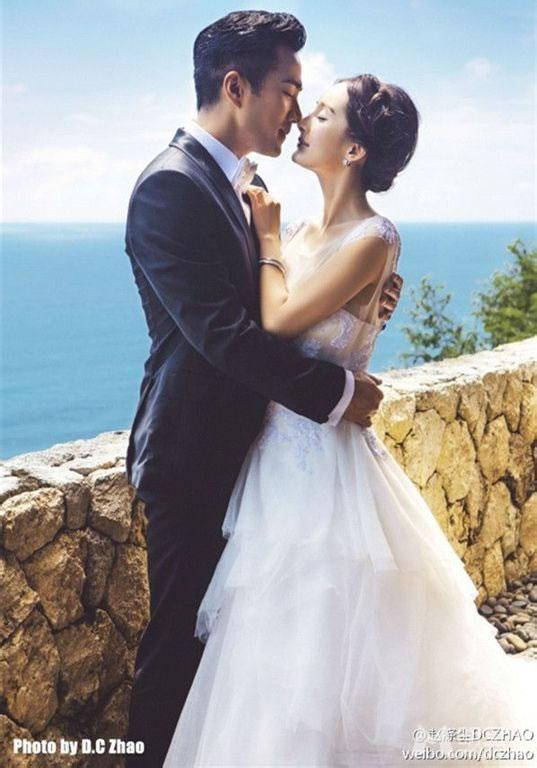 杨幂刘恺威婚纱照全套网友直呼美呆了_图-8