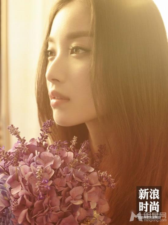 倪妮2013为新浪拍摄一组写真笑靥如花温婉动人_图-11