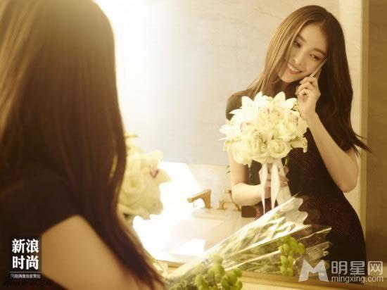 倪妮2013为新浪拍摄一组写真笑靥如花温婉动人_图-14