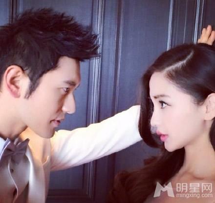 Angelababy黄晓明婚纱照拍摄花絮曝光恩爱有加羡煞旁人_图-1