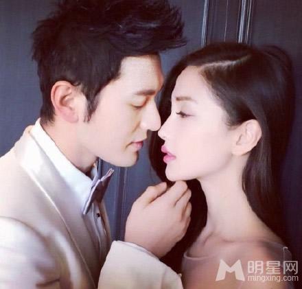 Angelababy黄晓明婚纱照拍摄花絮曝光恩爱有加羡煞旁人_图-8