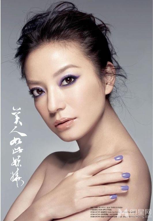 赵薇早期写真合集低胸展迷人事业线_图-10