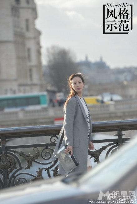 张钧甯风格示范完美演绎气质小清新与鲜花融合_图-5