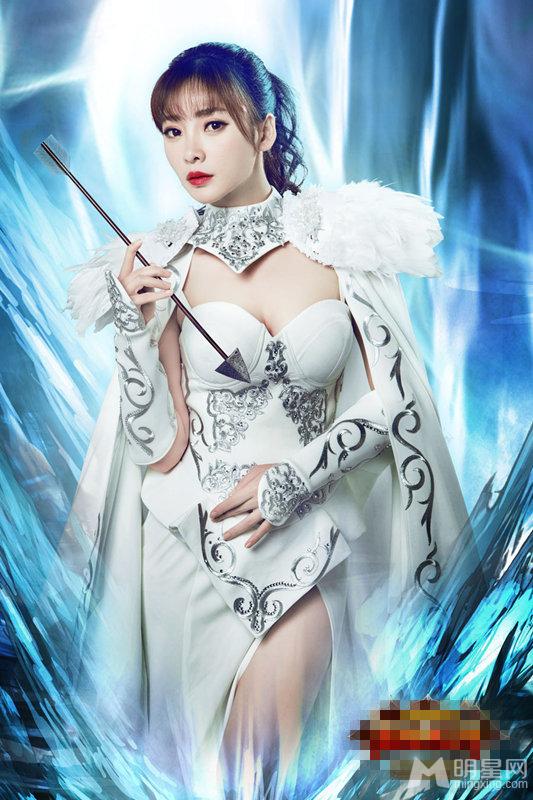 性感女神柳岩某手游性感定妆照曝光_图-8