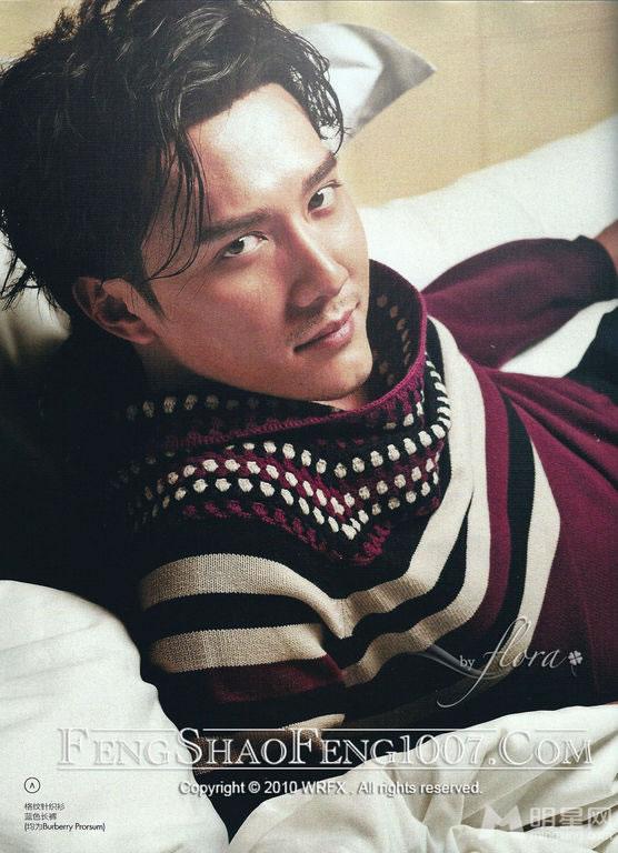 2012年2月《ELLE》冯绍峰男人的性感是专注_图-1