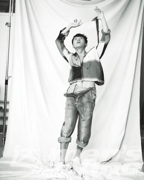 李晨早期《达人志》写真刻画模糊映像_图-16