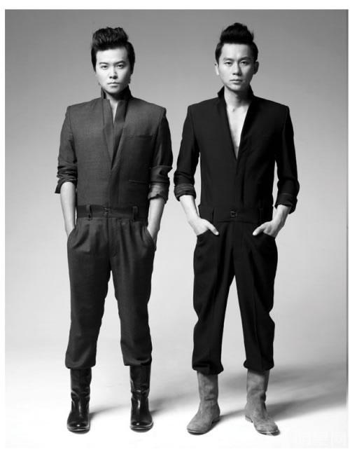 李晨陈思成拍摄《时尚芭莎》大片秒变劲酷男神_图-3