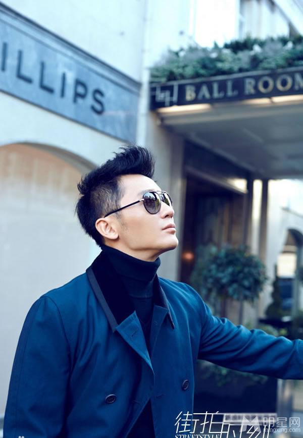 李晨时装周街拍集锦劲酷男装范儿十足_图-1