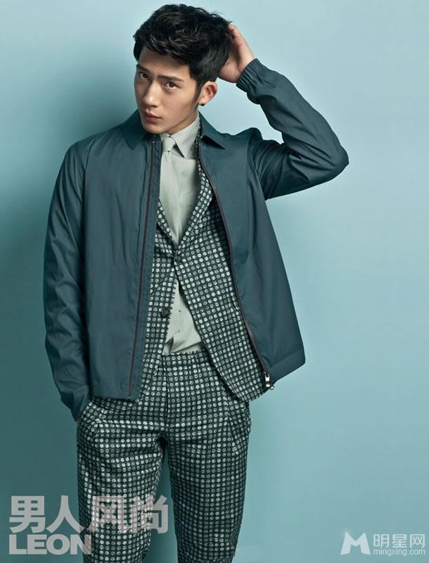 新晋男神井柏然《男人风尚》封面写真_图-4