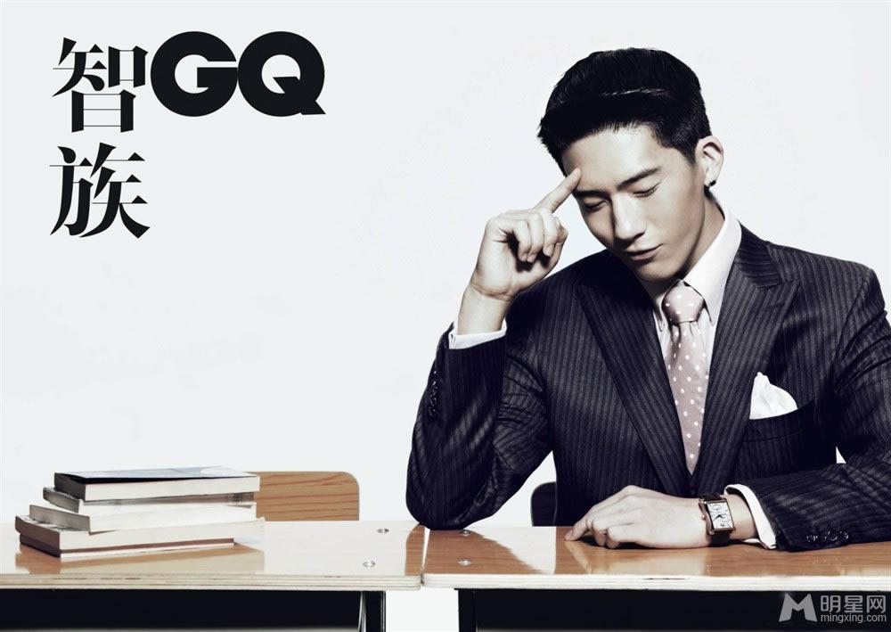 井柏然《GQ》率众超模演绎