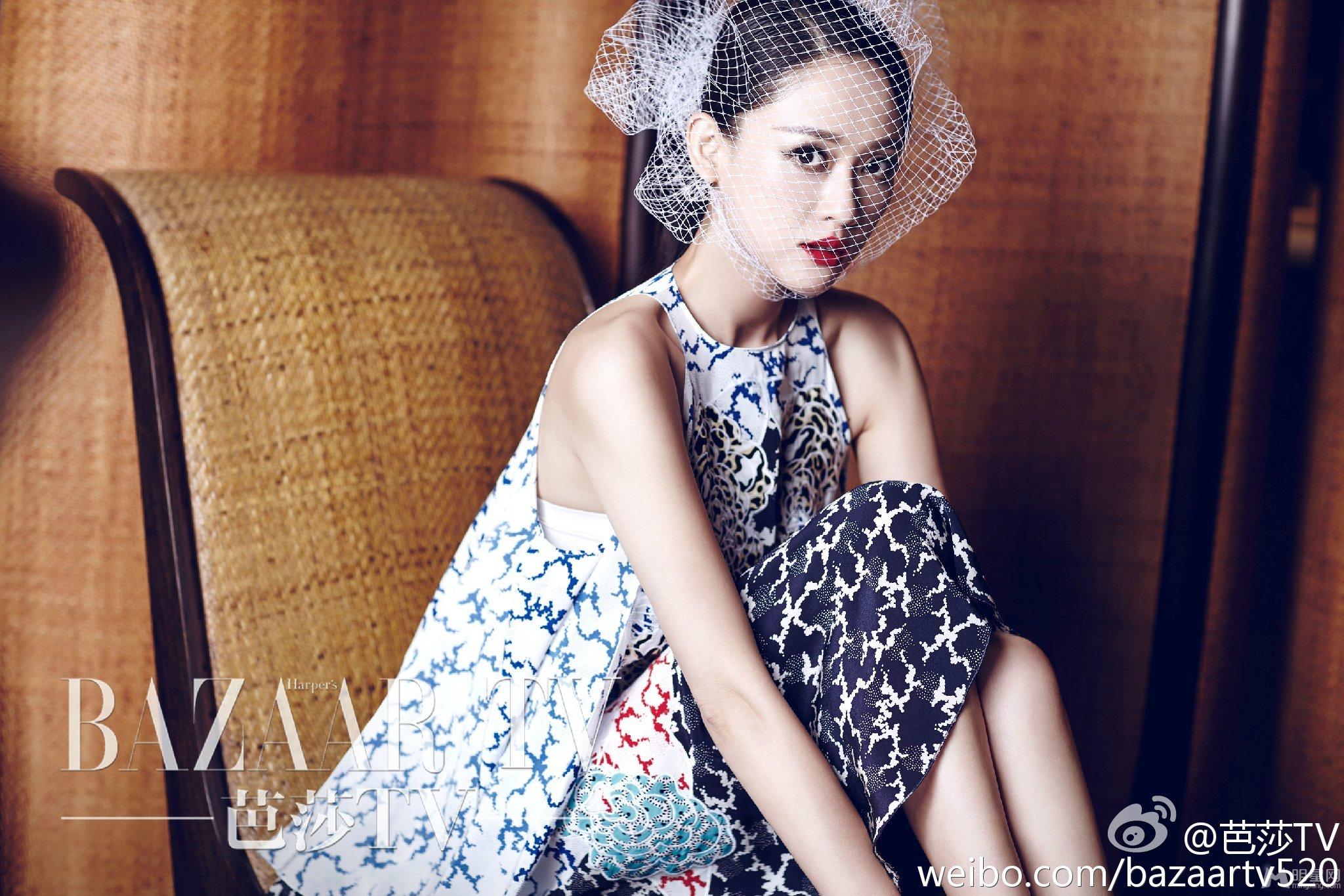 2015《时尚芭莎》陈乔恩专访不只是女王_图-2