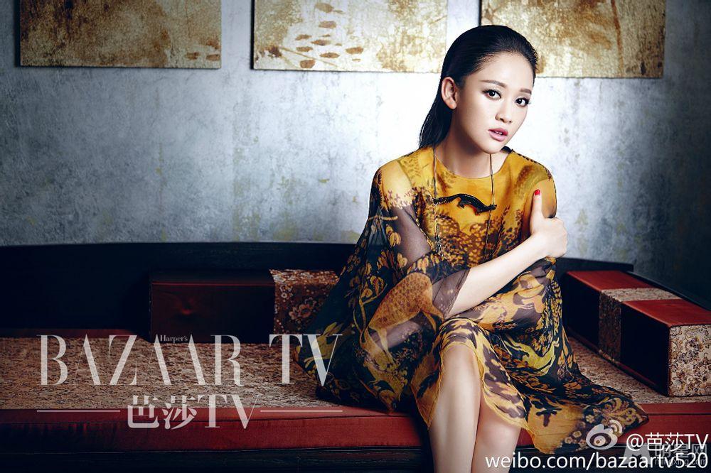 2015《时尚芭莎》陈乔恩专访不只是女王_图-3