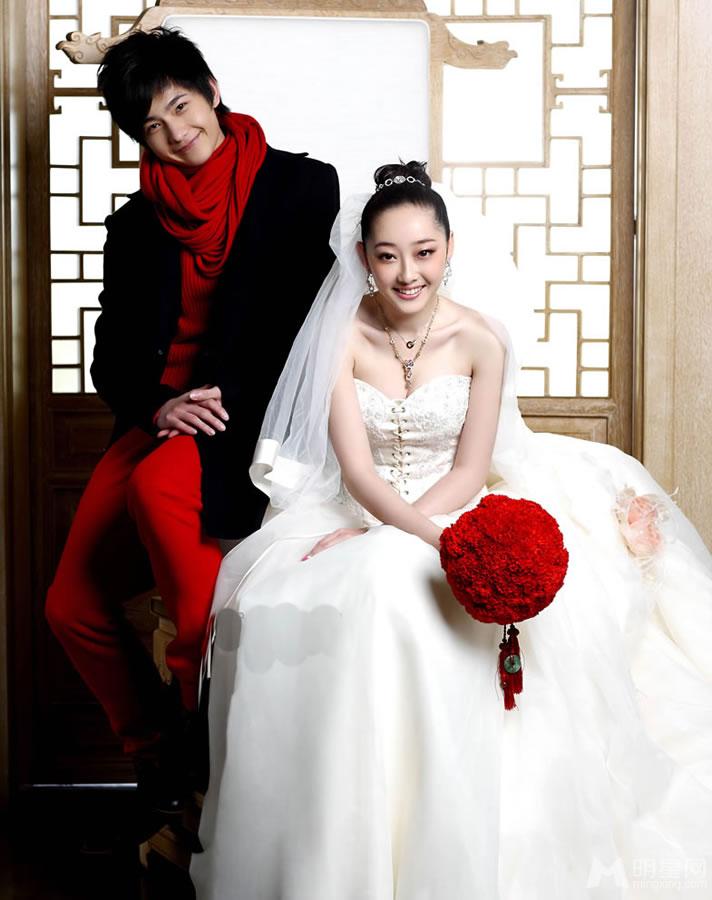 杨洋蒋梦婕《时尚新娘》大片金童玉女令人生羡_图-6