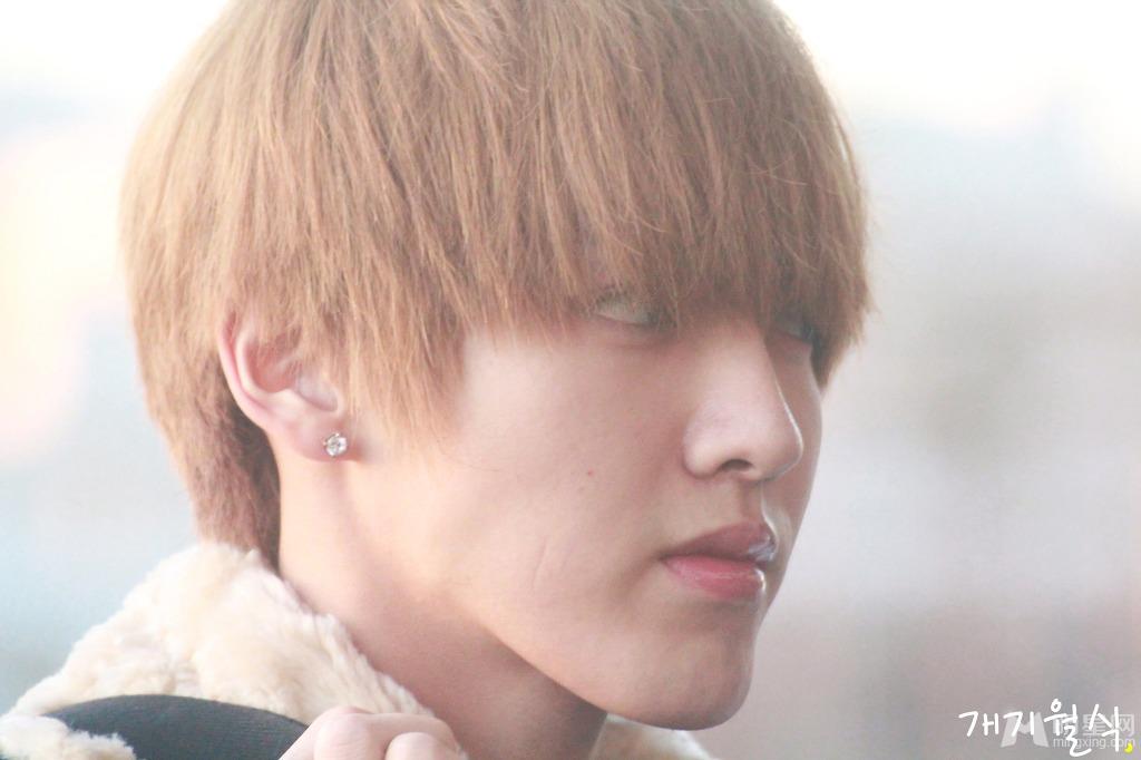 2013年1月EXO韩国金浦飞往北京机场写真吴亦凡图片_图-1