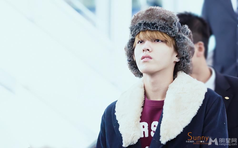 2013年1月EXO韩国金浦飞往北京机场写真吴亦凡图片_图-2