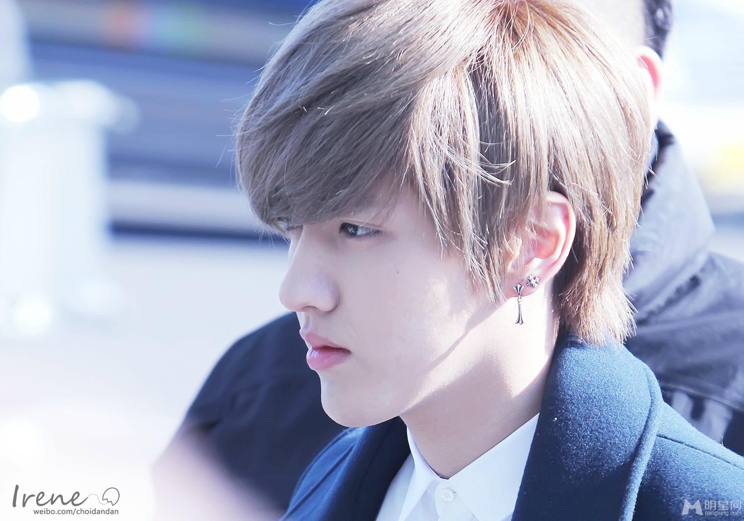 2014年1月EXO韩国飞往北京机场写真吴亦凡图片阳光帅气_图-2