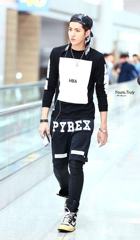 2014年1月EXO韩国飞往北京机场写真吴亦凡图片_图-4