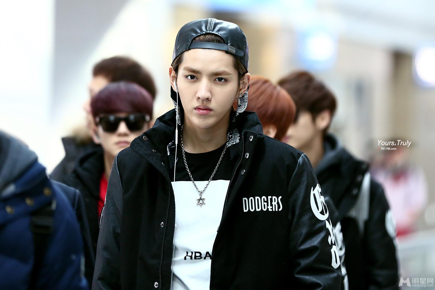 2014年1月EXO韩国飞往北京机场写真吴亦凡图片_图-6