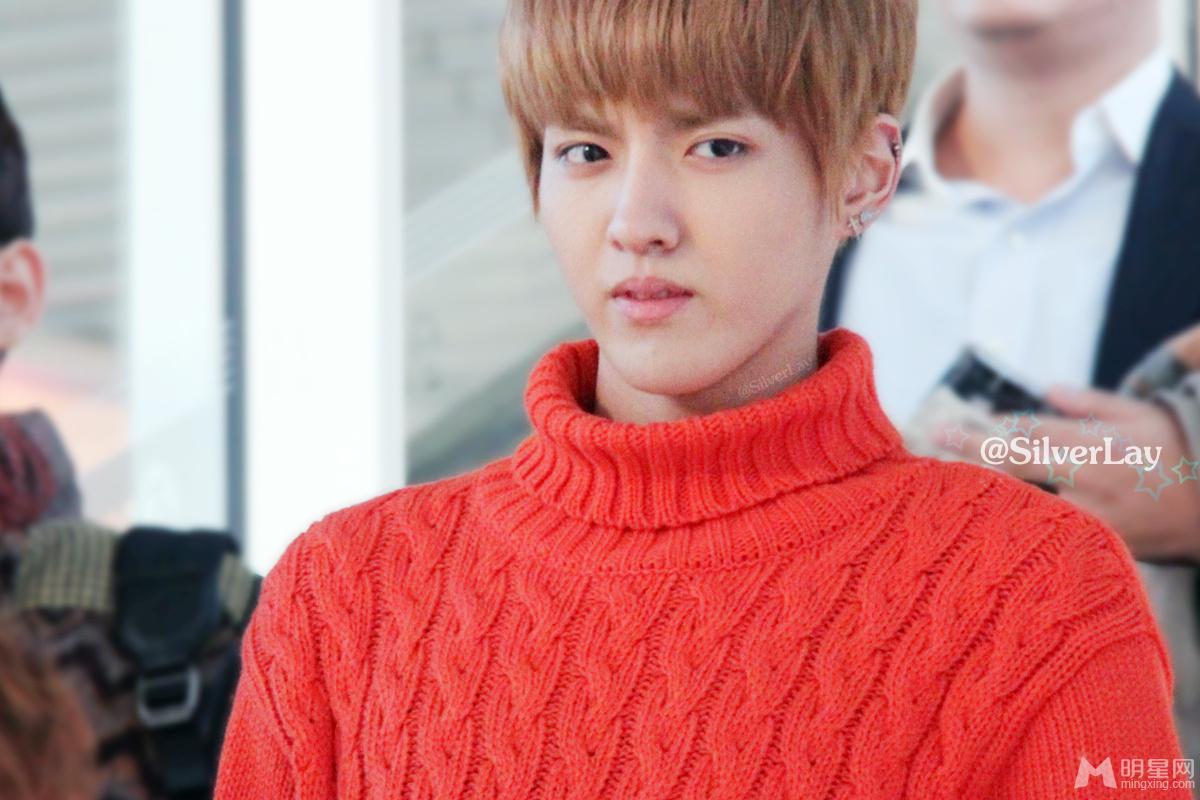 2012年12月EXO机场帅气写真吴亦凡图片颜值爆表时尚造型合集_图-18