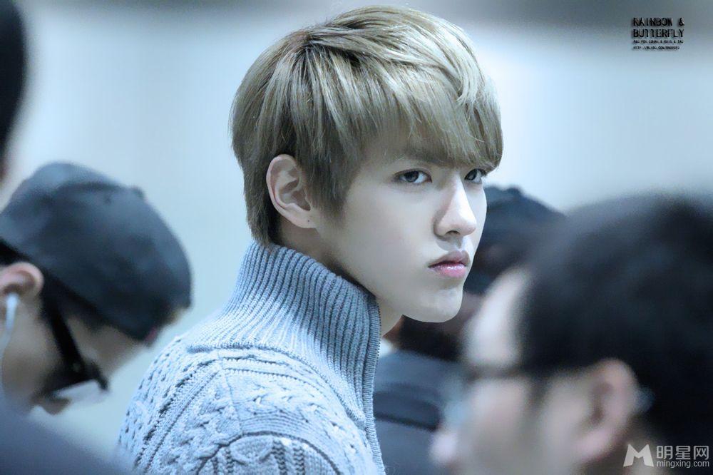 2013年12月EXO亮相北京机场写真吴亦凡图片阳光帅气魅力无敌_图-6