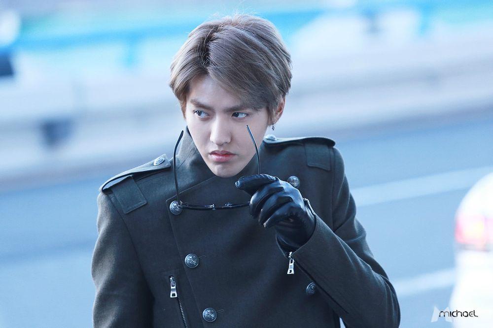 2013年12月EXO韩国金浦出发飞抵北京机场写真吴亦凡图片颜神王子范十足_图-2