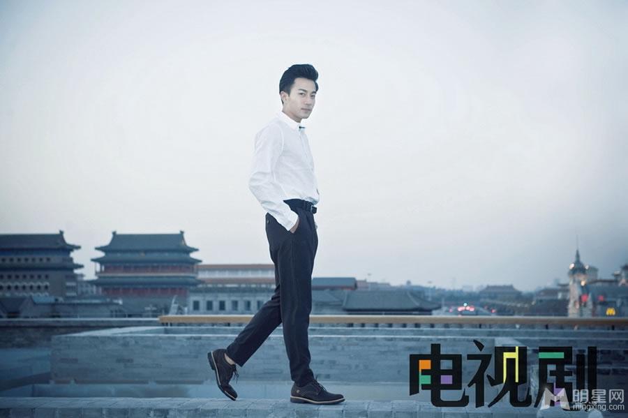 刘恺威最新时尚写真水墨写真大片古韵沉稳_图-9